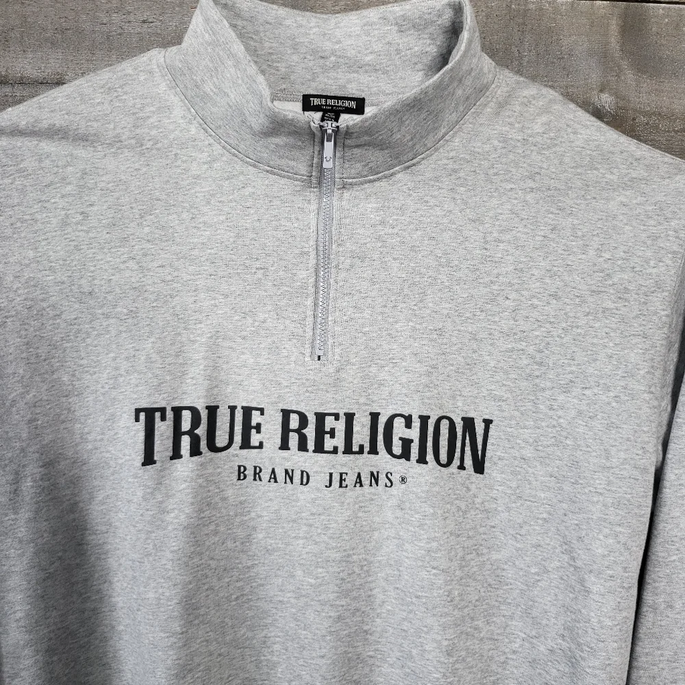 True Religion Half-Zip Pullover